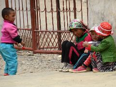 30 Children n School Courtyard In Yilik Village On The Way To K2 China Trek.jpg